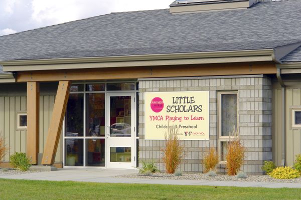 Exterior view of the Little Scholars at Okanagan College child care building