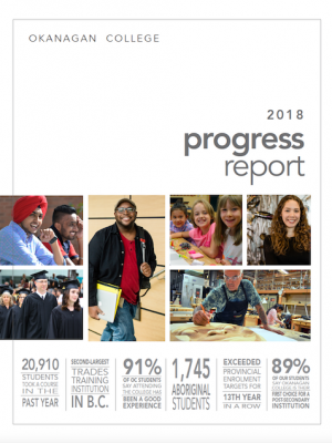 2018 progress report cover