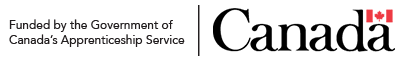 Funded by the Government of Canada's Apprenticeship Service logo