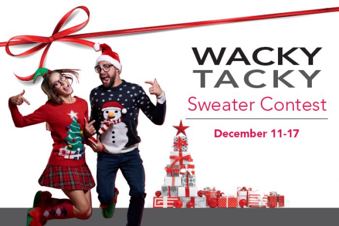 Wacky Tacky Sweater Contest