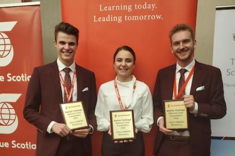 OC Business team at national case competition