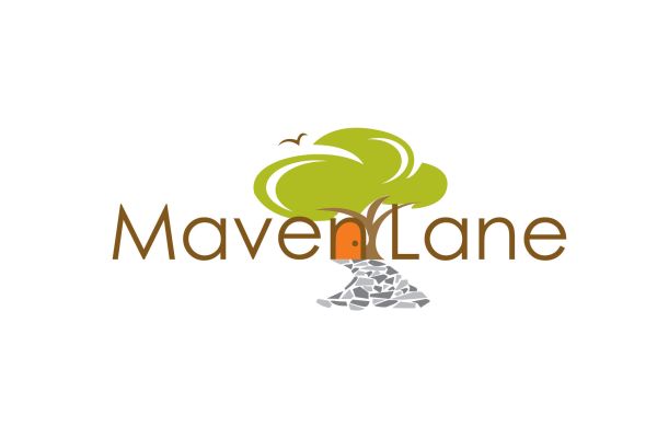 Maven Lane Logo - border