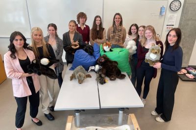 A group of Early Childhood Education students at Okanagan College.