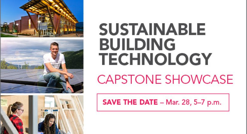 Sustainable Building Technology Capstone Showcase 